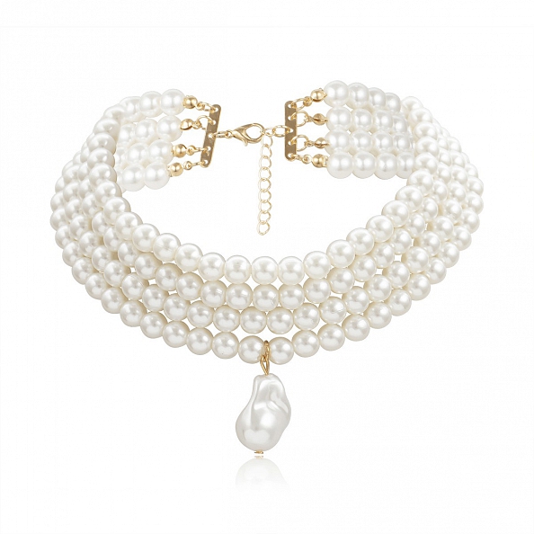 Elegant Pearl Necklace PWB120
