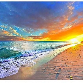 Natural Beach Paint By Numbers Kits PW167