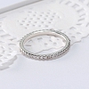 925 Sterling Silver Minimalist Ring PWB466