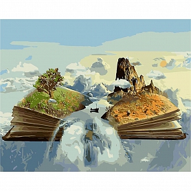 DIY Paint By Numbers Kit(16x20in40x50cm)-Book World PW802