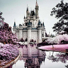 Landscape Castle Paint By Numbers Kits PW352