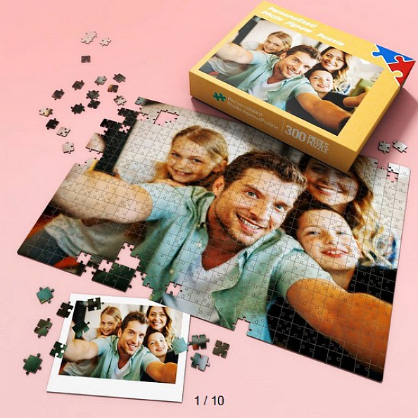Custom Photo Jigsaw Puzzle Best Indoor Gifts 35-1500 pieces PW066