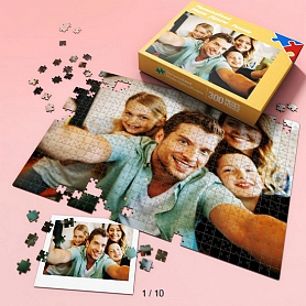 Custom Photo Jigsaw Puzzle Best Indoor Gifts 35-1500 pieces PW066