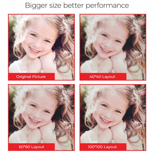 DIY Custom Children Photo Diamond Painting PW218