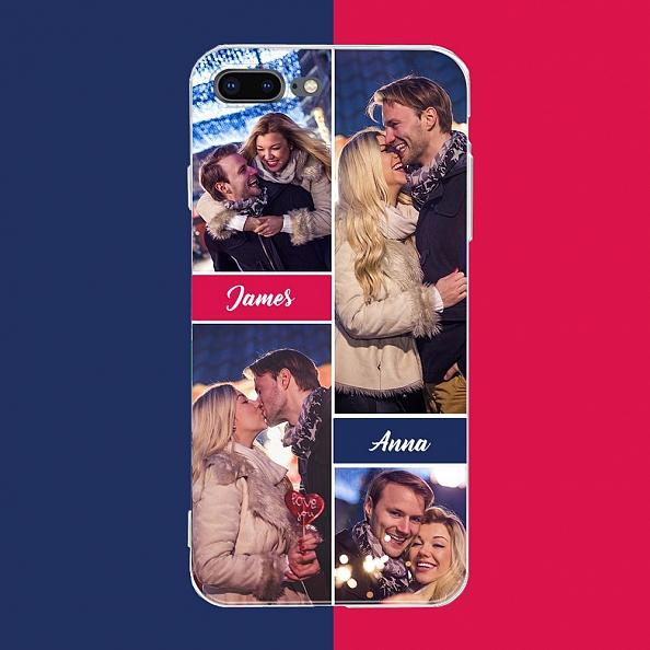 CUSTOM 4-PHOTO IPHONE COLLAGE CASE PW187