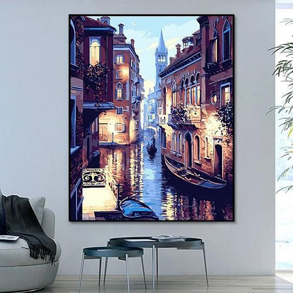 Landscape Venice Paint By Numbers Kits PW129