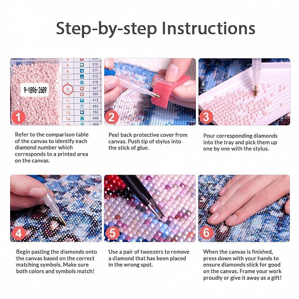  Full Drill 5D Diamond Painting Kit (DIY) - by Elvira Clement PW434