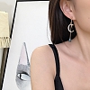 Moon Crystal Drop Earrings PWB508