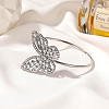 Zircon butterfly bracelet PWB063