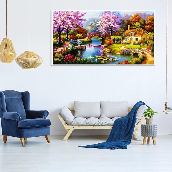 5D DIY Full Drill Diamond Painting Scenery (55cmx100cm) PW598