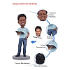 Fully Customizable 1 person Custom Bobblehead PW268