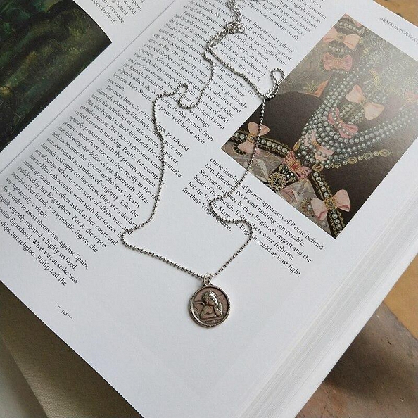 Cupid 925 Sterling Silver Necklace PWB519