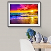 DIY Full Round Diamond Painting sunset clouds PW684