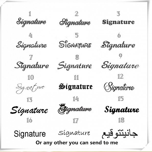 Personalized Double Name Ring PW864