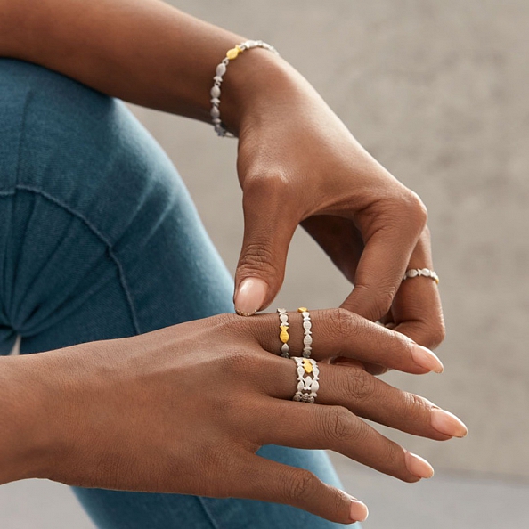 Handmade Swimming Against The Current Ring PW845 Ring PromiseIn