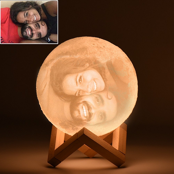 Moon Lamp With Photo 16 Colors PW028