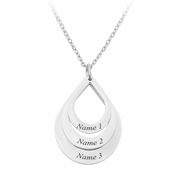 Engraved Family Necklace PW909