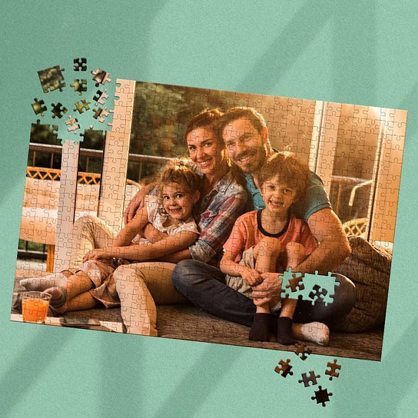 Custom Photo Jigsaw Puzzle Best Indoor Gifts 35-1500 pieces PW350 