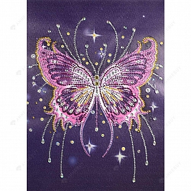 DIY Crystal Rhinestone Diamond Painting - Butterfly PW714