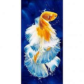 5D Diamond Painting Fish Full Round Drill(45*85cm) PW596