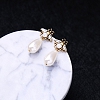Pearl and Bee Earrings PWB308