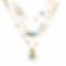 Multi - layered personality hand - knitted necklace PWB185