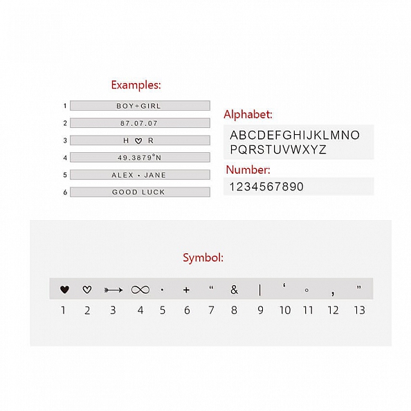 Custom Bar Name Necklace PW917