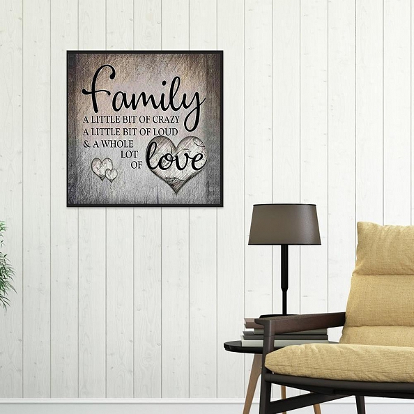 DIY Full Round Diamond Painting-Family Love -PW682