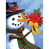 Snowman No.3 Full Drill 5D Diamond Painting Kit PW370