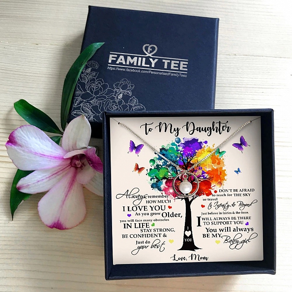 Just Do Your Best Necklace For Daughter PWB009