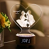 Personalized Crystal Lamp with Picture - Birthday Gift PW044