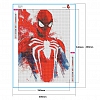 DIY Full Drill Round Diamond Painting Spiderman PW697