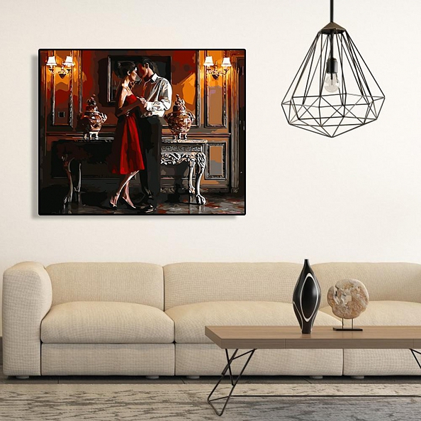 DIY Paint By Numbers Kit(16x20in40x50cm) - Lovers PW779