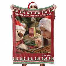 Personalized Christmas Blanket Gift  PW501