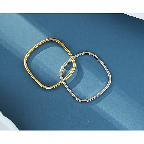 Minimalist Square Ring PWB343