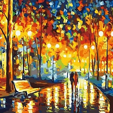 Landscape Street Paint By Numbers PW346