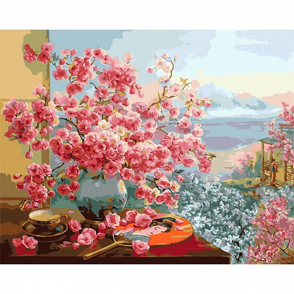 Paint By Numbers-DIY Flowers (40*50 CM) PW747