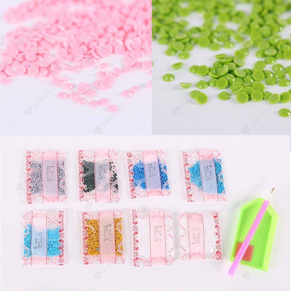 Partial Drill Diamond Painting-Two Dolphins PW715