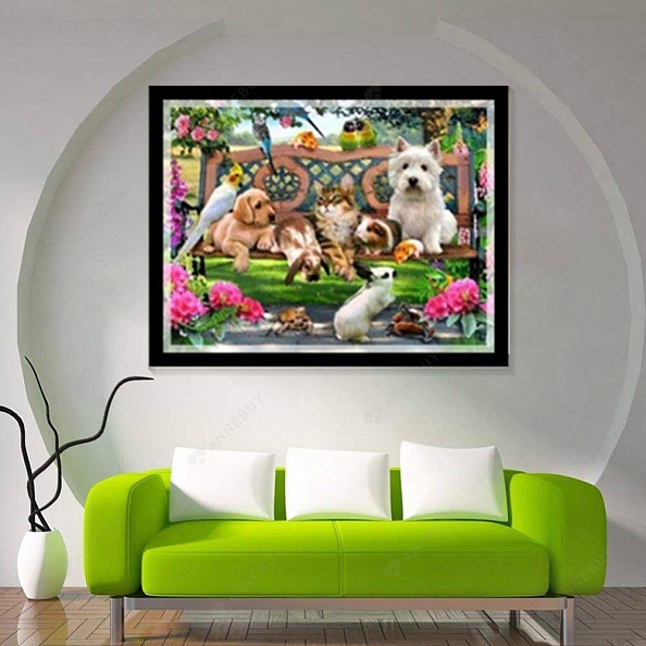 Partial Drill Diamond Painting- Garden PW733