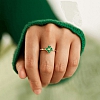 TO MY DAUGHTER MAY GOOD LUCK ALWAYS BE WITH YOU Clover Ring PWB458