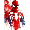 DIY Full Drill Round Diamond Painting Spiderman PW697