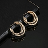 C-shape multi-layer earrings PWB157
