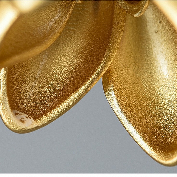 S925 Magnolia Dangle Earrings PWB400