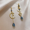 Moon Crystal Drop Earrings PWB508