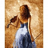 DIY Paint By Numbers Kit(40x50cm)-Violin Woman PW786