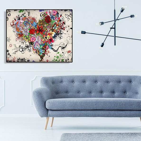 Paint By Numbers-DIY Love(40*50 CM) PW622