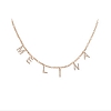 Zircon Sparkly Custom Letter Choker PWB160