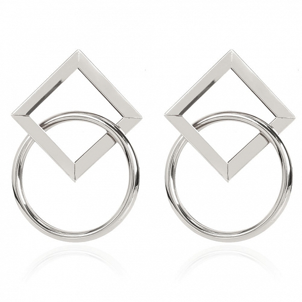 Geometric Dangle Earrings PWB163