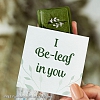 I BE-LEAF IN YOU Tree Leaf Ring PWB377