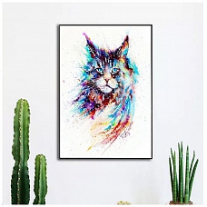 Cute Cat Full Drill 5D Diamond Painting Kit PW492